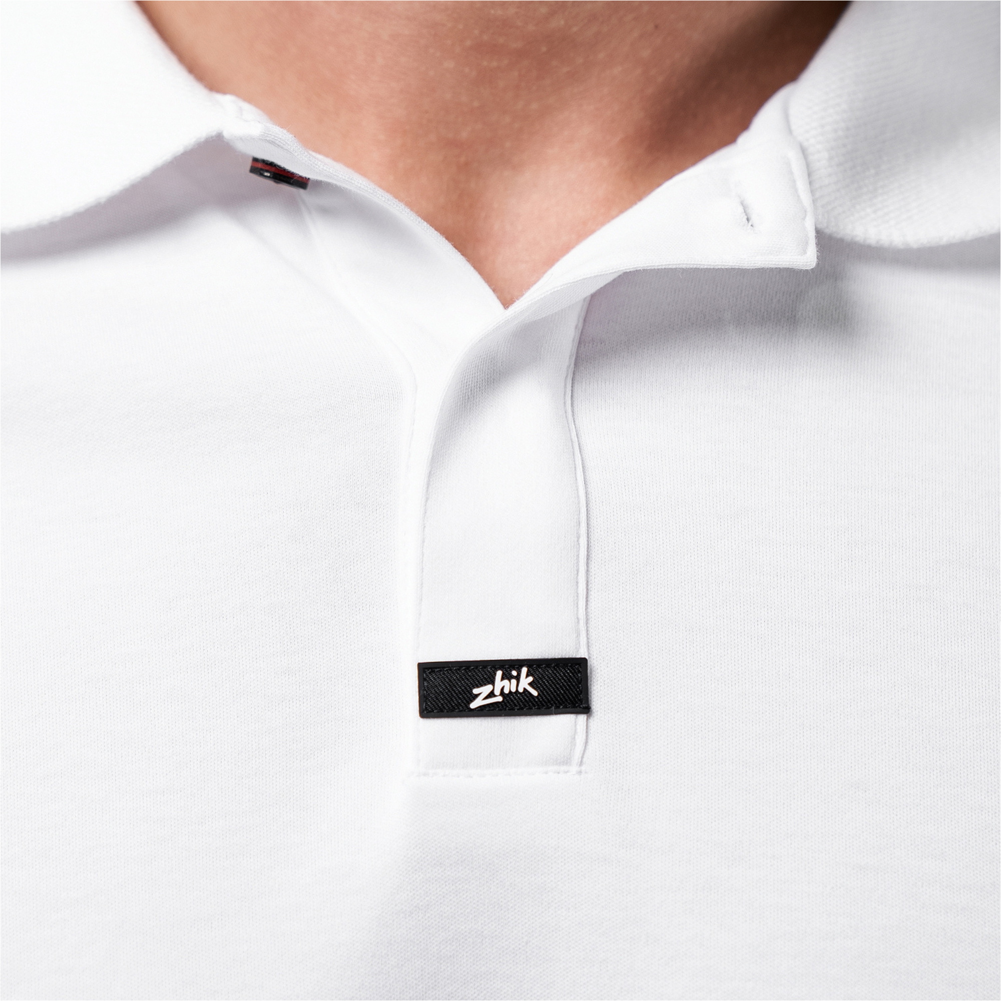 Zhik Mens Pima Cotton Polo POL-0170-M-WHT - White